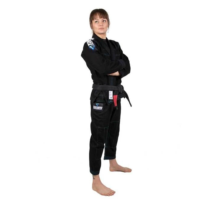 Tatami Elements Ultra Lightweight Women's Jiu Jitsu Gi - Black 4 Tatami Elements Ultra Lightweight Women's Jiu Jitsu Gi - Black - Image 2