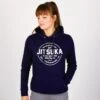 Tatami Jitsuka Women's Hoodie - Indigo Blue 1 Tatami Jitsuka Women's Hoodie - Indigo Blue -Boxing Martial Arts Shop tf hd 023 1211