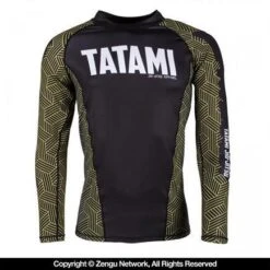 Tatami Kanji Grappling Rashguard - Yellow
