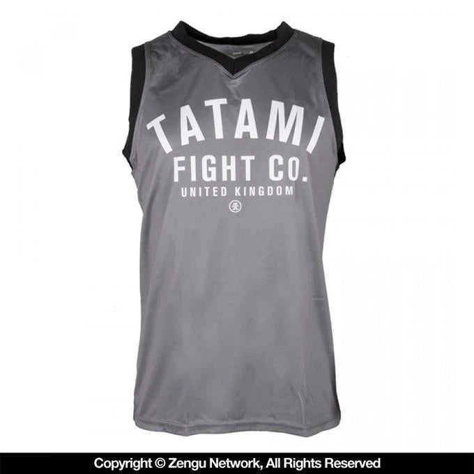Tatami Tank Top Jersey - Dark Grey 3 Tatami Tank Top Jersey - Dark Grey