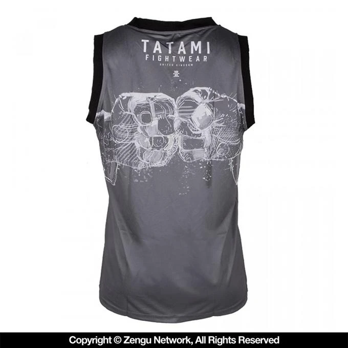 Tatami Tank Top Jersey - Dark Grey 4 Tatami Tank Top Jersey - Dark Grey - Image 2
