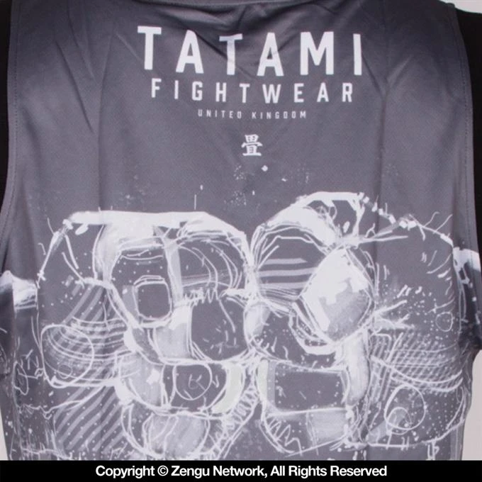Tatami Tank Top Jersey - Dark Grey 6 Tatami Tank Top Jersey - Dark Grey - Image 4
