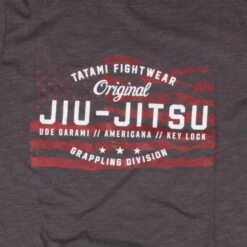 Tatami Americana T-Shirt - Grey/Red -Boxing Martial Arts Shop tf ts 029.html 24