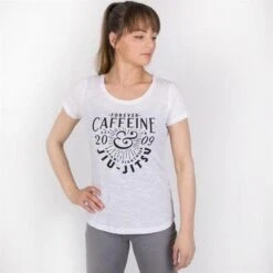 Tatami Caffeine And Jiu Jitsu Women's T-shirt -Boxing Martial Arts Shop tf ts 036.html 20