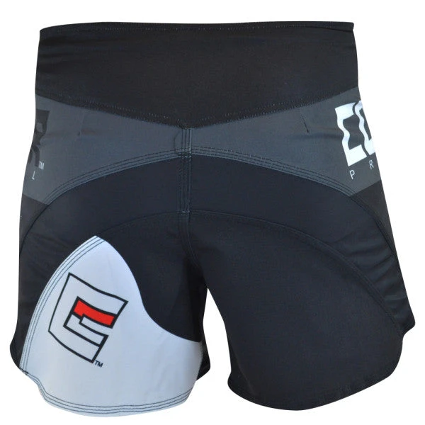 Combat Corner Supreme Hybrid Fight Shorts (Charcoal) 4 Combat Corner Supreme Hybrid Fight Shorts (Charcoal) - Image 2