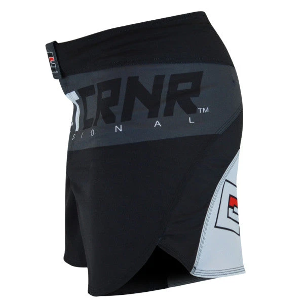 Combat Corner Supreme Hybrid Fight Shorts (Charcoal) 5 Combat Corner Supreme Hybrid Fight Shorts (Charcoal) - Image 3