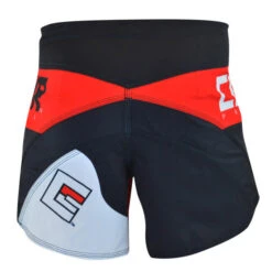 Combat Corner Supreme Hybrid Fight Shorts (Red) 7 Combat Corner Supreme Hybrid Fight Shorts (Red) -Boxing Martial Arts Shop thaiShortsRWBack 600x600 1