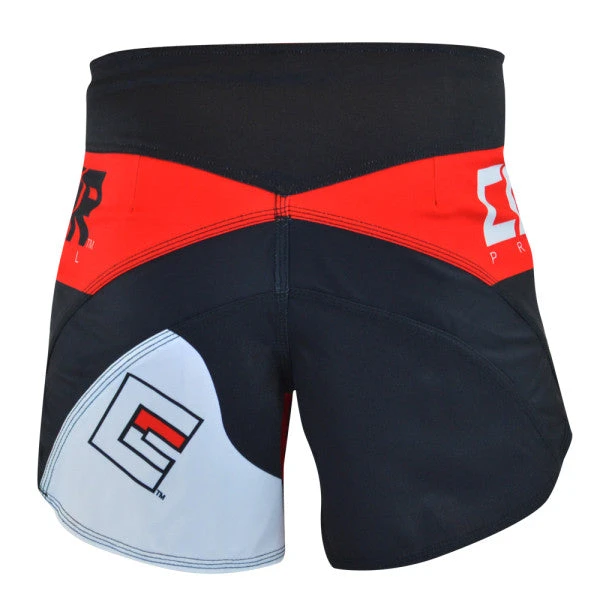 Combat Corner Supreme Hybrid Fight Shorts (Red) 4 Combat Corner Supreme Hybrid Fight Shorts (Red) - Image 2