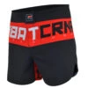 Combat Corner Supreme Hybrid Fight Shorts (Red) 2 Combat Corner Supreme Hybrid Fight Shorts (Red) -Boxing Martial Arts Shop thaiShortsRWFront