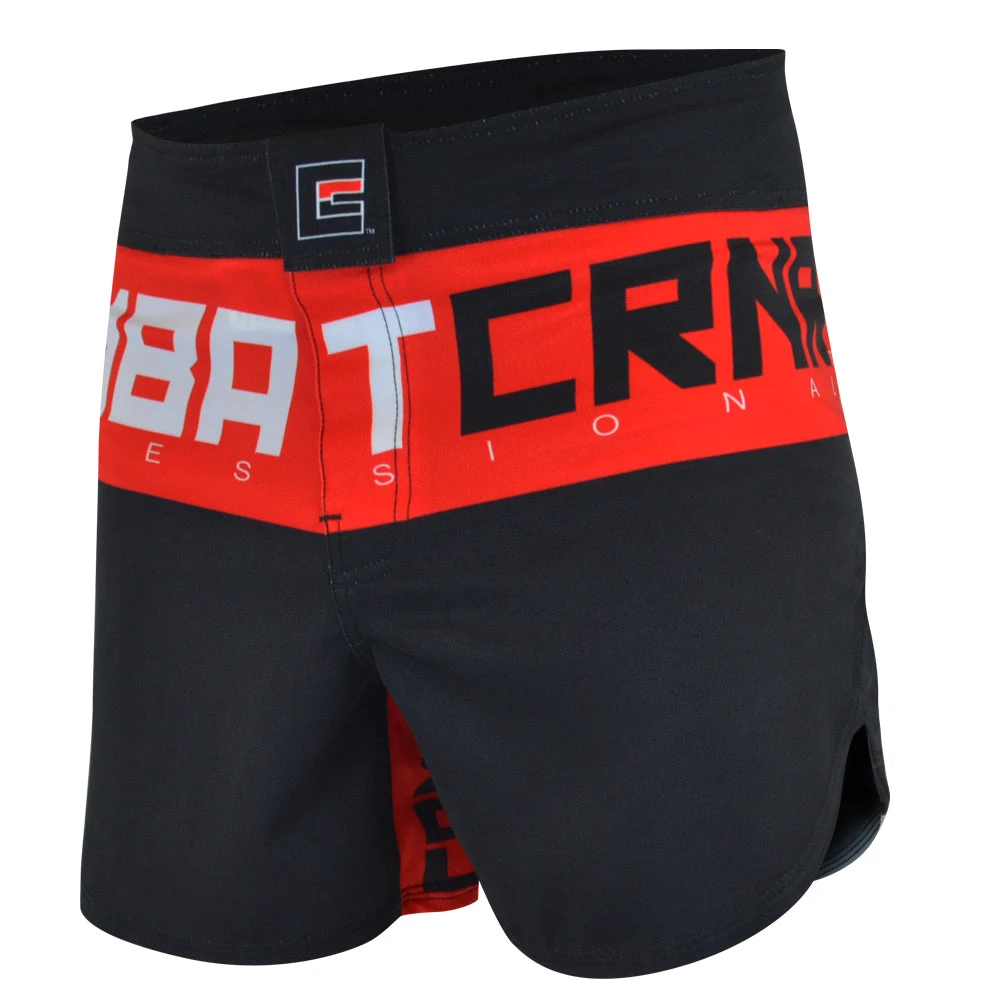 Combat Corner Supreme Hybrid Fight Shorts (Red) 3 Combat Corner Supreme Hybrid Fight Shorts (Red)