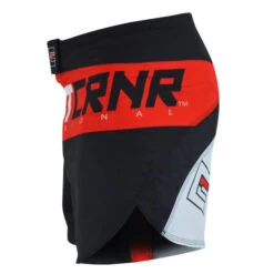 Combat Corner Supreme Hybrid Fight Shorts (Red) 8 Combat Corner Supreme Hybrid Fight Shorts (Red) -Boxing Martial Arts Shop thaiShortsRWLeftside 600x600 1