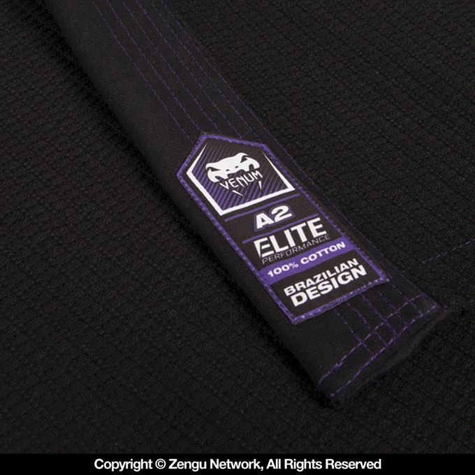 Venum Elite Black Jiu Jitsu Gi 13 Venum Elite Black Jiu Jitsu Gi - Image 11