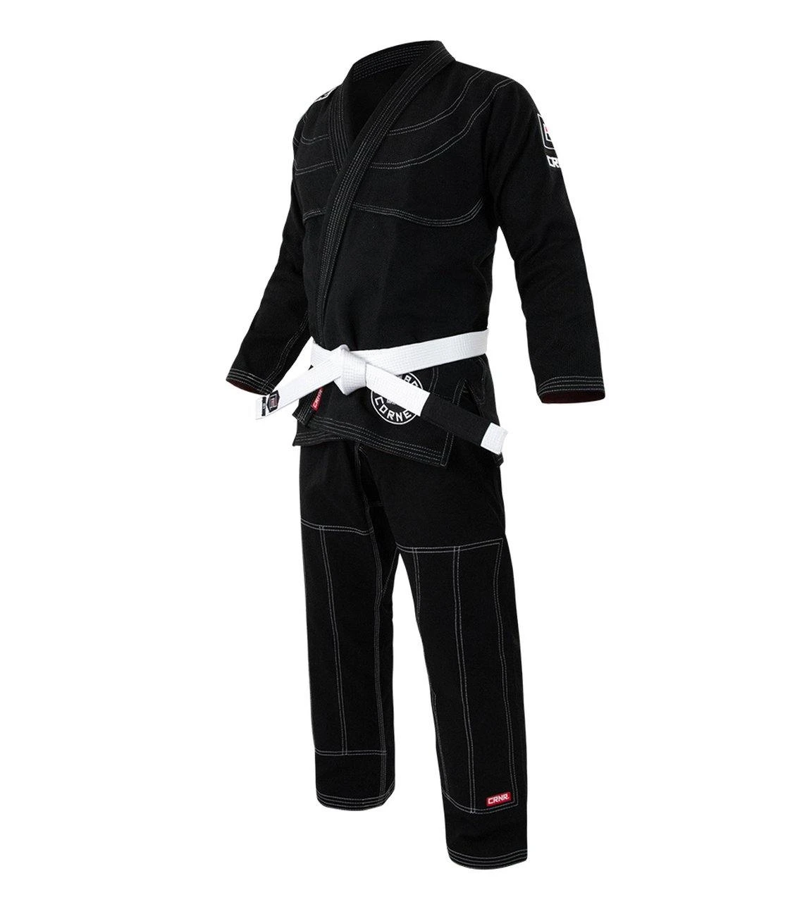 Combat Corner BJJ GI - Black V6 - FREE WHITE BELT 4 Combat Corner BJJ GI - Black V6 - FREE WHITE BELT - Image 2