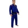 Combat Corner BJJ GI - Royal Blue V6 - FREE WHITE BELT -Boxing Martial Arts Shop v6 BJJ GI ROYAL BLUE MODEL 68497.1580410043