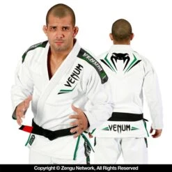Venum Elite Jiu Jitsu Gi (White/Green)