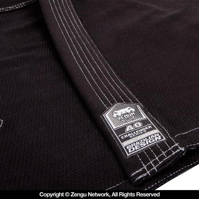 Venum Challenger 3.0 Jiu Jitsu Gi - Black 18 Venum Challenger 3.0 Jiu Jitsu Gi - Black - Image 16