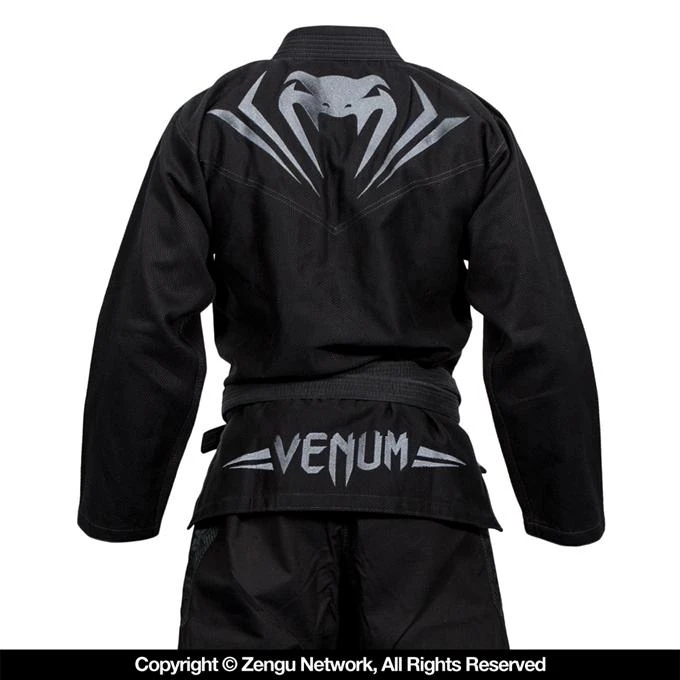 Venum Elite Jiu Jitsu Gi - Black On Black 4 Venum Elite Jiu Jitsu Gi - Black On Black - Image 2