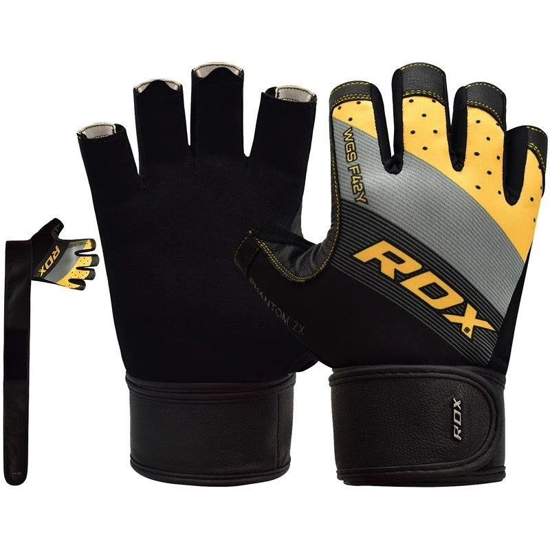 RDX SPORTS RDX F42 WEIGHT LIFTING GYM GLOVES
