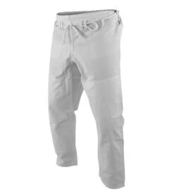 Combat Corner White BJJ GI Pants -Boxing Martial Arts Shop white bjj gi pants 2