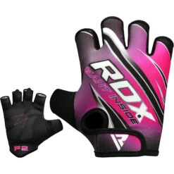 RDX SPORTS RDX F2 WOMEN PINK GYM WORKOUT GLOVES -Boxing Martial Arts Shop women s fitness gym gloves 279