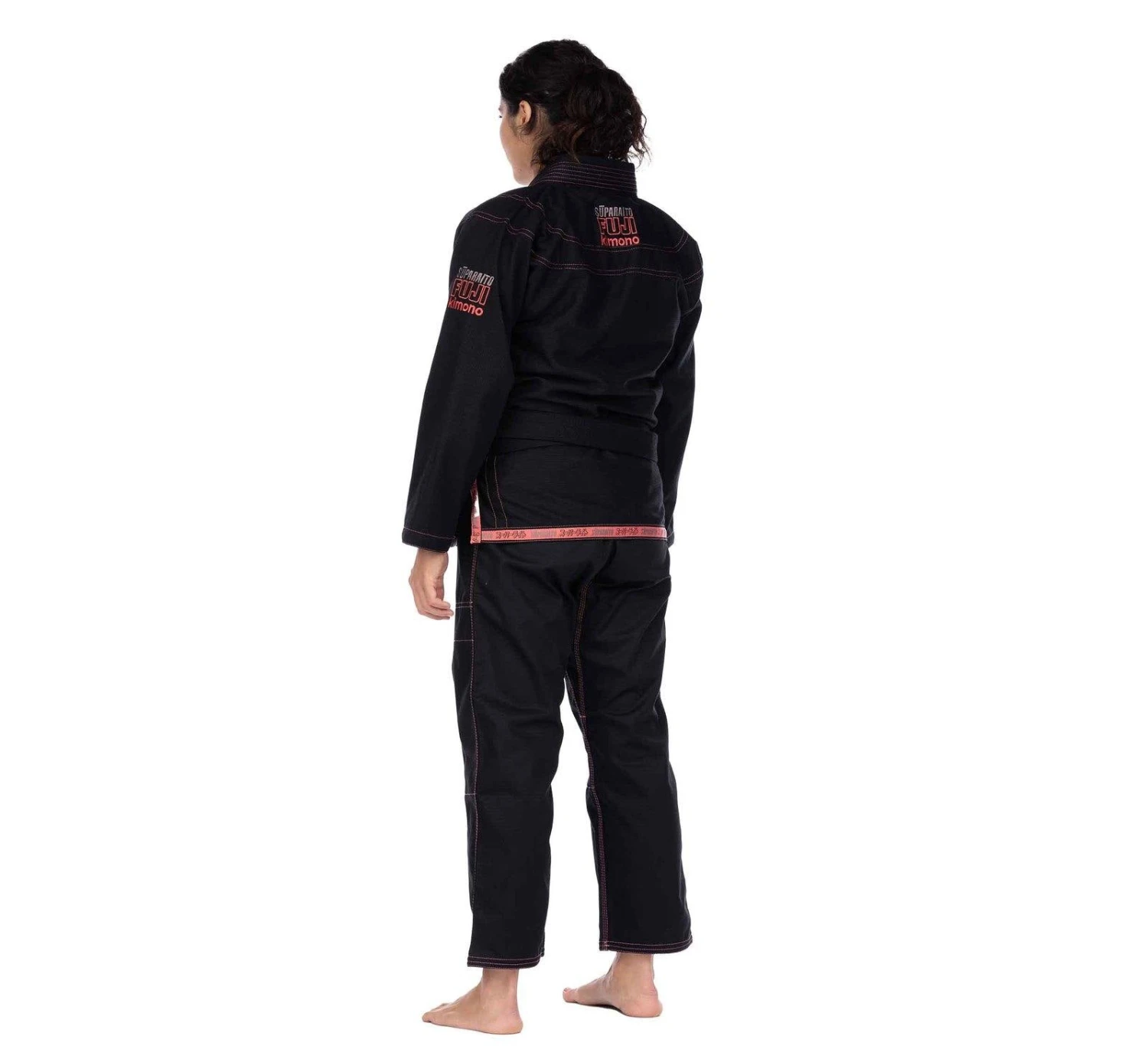 Fuji LIMITED EDITION: Suparaito Women's BJJ Gi Pink 7 Fuji LIMITED EDITION: Suparaito Women's BJJ Gi Pink - Image 5