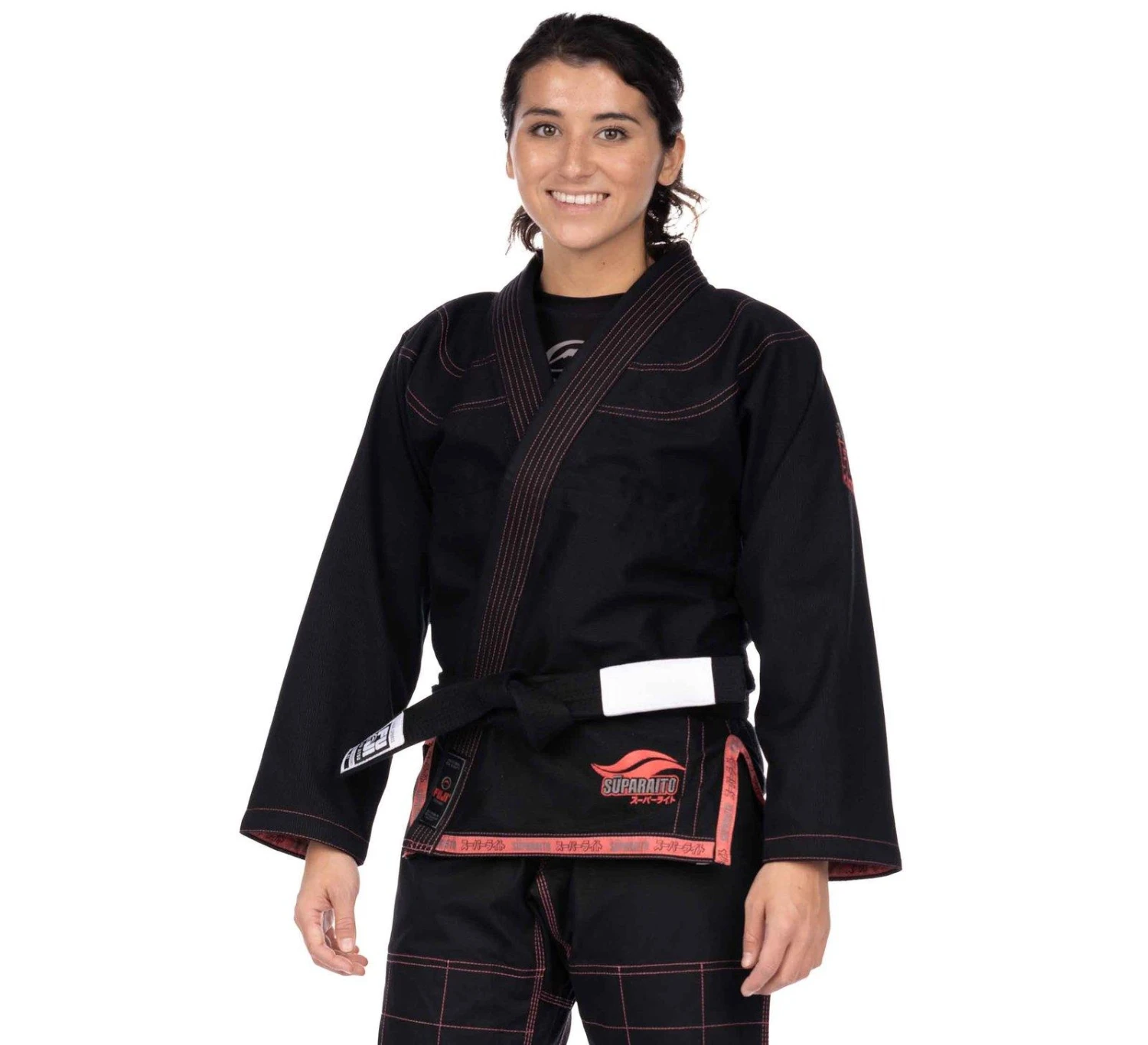 Fuji LIMITED EDITION: Suparaito Women's BJJ Gi Pink 5 Fuji LIMITED EDITION: Suparaito Women's BJJ Gi Pink - Image 3