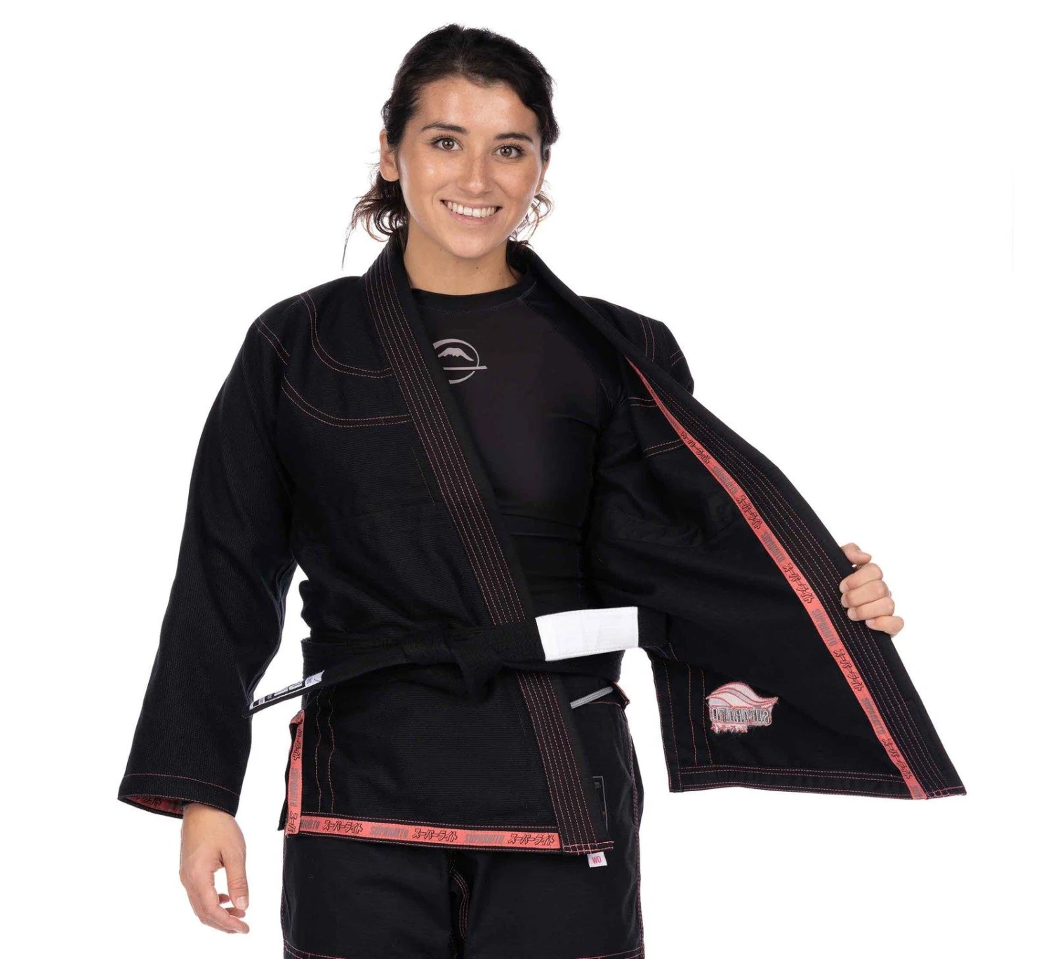 Fuji LIMITED EDITION: Suparaito Women's BJJ Gi Pink 6 Fuji LIMITED EDITION: Suparaito Women's BJJ Gi Pink - Image 4